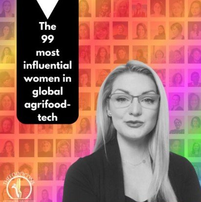Recognised Among the 99 Most Influential Women in Global Agrifood-Tech